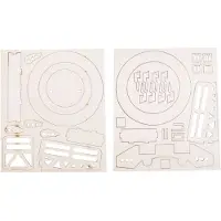 Torribaly 3X Serre-livres Stargate, ornements, lampes de table, cadeaux, porta éclairé par LED