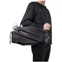 Wozinsky Sacoche de vélo 14 l avec poches latérales extensibles
