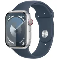 Apple Watch Series 9 45 mm Numérique 396 x 484 pixels Écran tactile 4G Argent Wifi GPS (satellite)