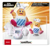 Figurine Amiibo - Chef Kawasaki &amp; Étoile Hop • Collection Kirby