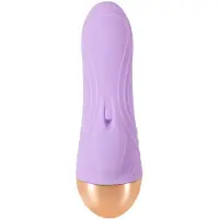 Cuties - mini vibromasseur clitoridien à bras, rechargeable et étanche (violet)