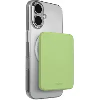 Puro Batterie externe magnétique MagSafe USB-C ultra-mince de 4200 mAh - Verte