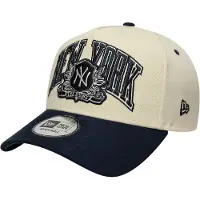 New Era Casquette 'Gorra beige newyork wordmark suede eframe neyyan' beige