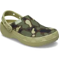 Crocs Sabots Classic Crafted Camo Clog hommes - Vert - 45 / 46