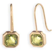 Ralph Lauren Boucles d'oreilles 'DARLENE' or / vert