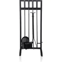Relaxdays Ensemble de 5 outils pour cheminée