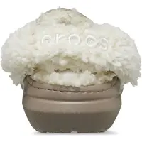 Crocs Classic Fleece Lined Clogs Beige EU 45-46
