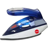 Eldom MPM MZE-18 Fer à repasser à sec et à vapeur 700 W Blanc, Fer à repasser, Blanc, Bleu