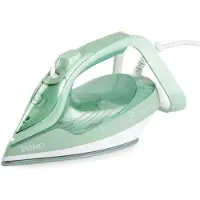 Domo DO7059S, Repassage à la vapeur et à sec, câble de 1,9 m, couleur verte et blanche, débit de vapeur de 50 g/min, réservoir de 0,4 l, puissance de 2830 W