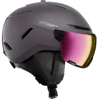 Atomic - Casque de ski - Savor Visor HD Iron Ore - Taille 55-59 cm - Gris