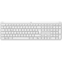 Logitech Signature Slim K950 - Taille complète (100%) - Sans fil - RF Wireless + Bluetooth - Commutateur à ciseaux