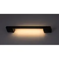 Rabalux . Applique murale LED noire pour façade, modèle Zilina, 595 mm, 8W, IP54, référence 77052