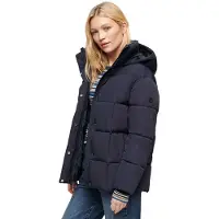 Superdry Montpellier Duvet Jacket Noir XS Femme