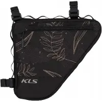 Kellys Bike Sacoche de cadre Kellys Wedge, motif floral, 1,3 litre, réfléchissante