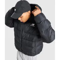 New Balance Veste d’hiver 'Boston' noir / blanc