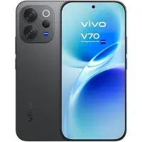 Vivo V70/8 Go/256 Go/Authentic Black (256 Go, Noir, Noir Authentique, 5G), Téléphone portable, Noir
