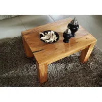 MASSIVMOEBEL24.DE MASSIVMOEBEL24 | Table basse 70x50 Palissandre huilé Brun NATURE BROWN #110