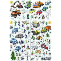 Sonstige Verlage Mon calendrier de l'Avent des autocollants