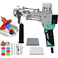 OEM Pistolet à touffe, électrique, avec vitesse réglable, compatible 220V (norme européenne), avec trimmer