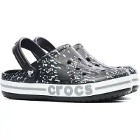 Crocs Bayaband Graphic, sandales pour enfant, modèle 207020-0C4, couleur noire, taille 20-21