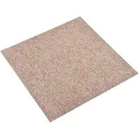 Syfax Tapis 20 pcs Beige 50 x 50 cm 100% Polypropylène