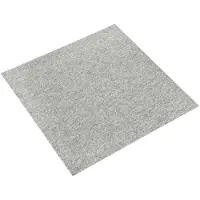 Syfax Tapis 20 pcs Gris clair 50 x 50 cm 100% Polypropylène