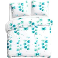 Darymex Parure de lit, satinée, de haute qualité, dimensions 200x220, référence 1560-1, couleur turquoise
