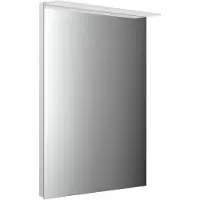 Emco MI 200 Miroirs lumineux LED avec panneau lumineux acrylique, avec éclairage du lavabo, avec film chauffant, hauteur 802mm, 449820008