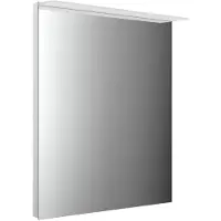 Emco MI 200 Miroirs lumineux LED avec panneau lumineux acrylique, avec éclairage du lavabo, avec film chauffant, hauteur 802mm, 449820012