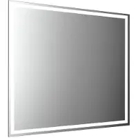 Emco MI 180 Miroirs lumineux LED avec découpe lumineuse périphérique, hauteur 700mm, 449818004