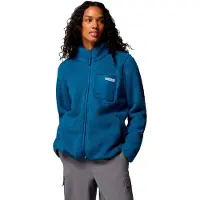 Columbia West Bend Ii Full Zip Fleece Bleu M Femme