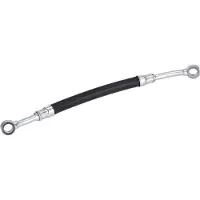 FEBI BILSTEIN Flex d'huile 174019 pour BMW Série 3 Berline (E46) 343 mm, acier, NBR (caoutchouc nitrile-butadiène), 0,21 kg