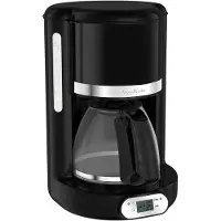 Moulinex Sonne, bouilloire électrique, 1,7 litre, contrôle de la température, 2400 W, deux indicateurs de niveau d'eau, noire, modèle BY3558E0