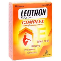 Leotron Capsules 12 Vitamins 4 Minerals Gelée Royale 30 Unités