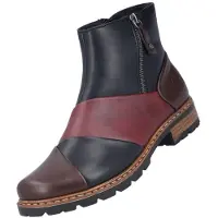 Rieker Damen Stiefelette gefüttert Mehrfarbig Z9356-90
