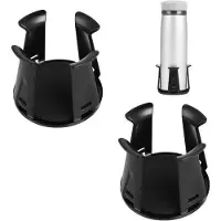OEM Porte-gobelets pour voiture, lot de 2, porte-gobelets multifonctionnel pour voiture, support universel pour console centrale et banquette arrière, compatible avec les tasses à café et les canettes
