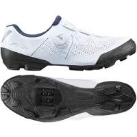 Shimano Chaussures de VTT Xc302 Wide, blanches, taille 43 (hommes), blanches, taille 43