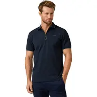 Hackett London pour homme. HM5600218 Polo Hs Range marine (L), Casuel, Coton, Manche courte
