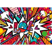 Bluebird Puzzle Puzzle Love Pop Dot Burst - 500 à 999 pièces