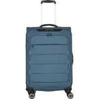 Travelite valise à 4 roulettes M Skaii bleu panoramique
