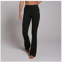 MP Femmes, Leggings, Leggings évasés pour femme My Protein, noir, taille S (S), Noir