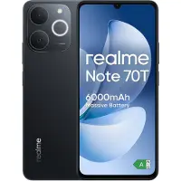Realme Note 70T 17,1 cm (6.74") Double SIM Android 15 4G USB Type-C 4 Go 128 Go 6000 mAh Noir