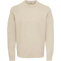 Only & Sons Pull-over 'James' écru