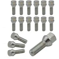 BORBET Boulons de roue RS12x1,5x30 pour Dacia Dokker, Dokker II, Dokker Stepway, Dokker Stepway II, Jogger