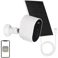 MOES Caméra IP Wi-Fi WCM-S24-S 4 Mpx, Caméra réseau, Blanc