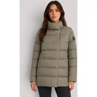 Ecoalf pour femme. MCWGAJKMOORE0987W26-534 Veste New Moore beige (L), Casuel, Polister recyclé