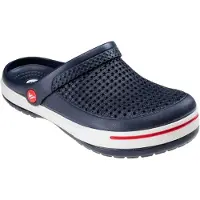 Martes Sport Martes - Sandales pour hommes "Jeremi" IG3865 (Taille 45,5 EU - 47 EU) (Bleu marine/Rouge/Blanc)