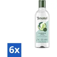 Timotei - Shampooing - Détox - Extrait de concombre - 300 ml - Pack économique - 6 pièces