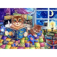Bluebird Puzzle Puzzle Contes pour le Coucher des Chatons - 200 à 499 pièces