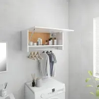 OEM Armoire en bois blanc brillant